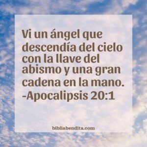 Explicaci N Apocalipsis Vi Un Ngel Que Descend A Del Cielo Con