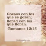 Explicaci N Romanos Gozaos Con Los Que Se Gozan Llorad Con Los