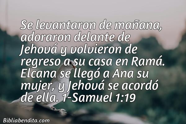 ¿Qué significa el Versículo 1 Samuel 1:19?, la importancia y las reflexiones que podemos aprender en este verso de la biblia. Explicación de Verso 1 Samuel 1:19 en la biblia