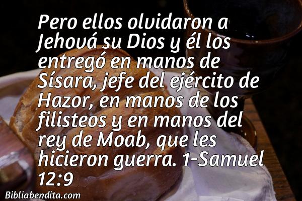 ¿Qué significa el Versículo 1 Samuel 12:9?, su importancia y las enseñanzas que podemos aprender en este versículo de la biblia. Explicación de Verso 1 Samuel 12:9 en la biblia