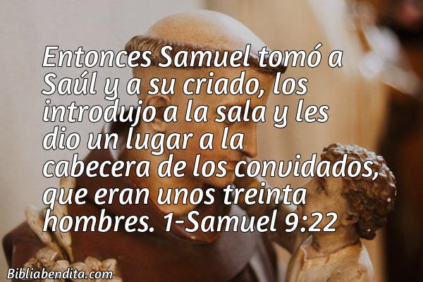 ¿Qué significa el Versículo 1 Samuel 9:22?, su importancia y las reflexiones que podemos aprender de este verso de la biblia. Explicación de Verso 1 Samuel 9:22 en la biblia