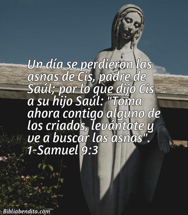 ¿Qué significa el Versículo 1 Samuel 9:3?, la importancia y las enseñanzas que podemos aprender con este versículo de la biblia. Explicación de Verso 1 Samuel 9:3 en la biblia
