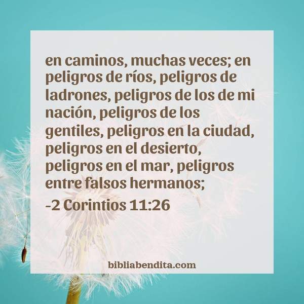 ¿Qué significa el Versículo 2 Corintios 11:26?, la importancia y las enseñanzas que podemos aprender de este verso de la biblia. Explicación de Verso 2 Corintios 11:26 en la biblia