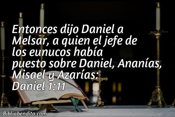 ¿Qué significa el Versículo Daniel 1:11?, su importancia y las lecciones que podemos conocer de este versículo de la biblia. Explicación de Verso Daniel 1:11 en la biblia