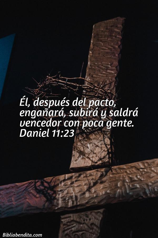 ¿Qué significa el Versículo Daniel 11:23?, la importancia y los mensajes que podemos conocer en este verso de la biblia. Explicación de Verso Daniel 11:23 en la biblia