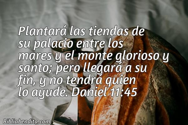 ¿Qué significa el Versículo Daniel 11:45?, su importancia y las enseñanzas que podemos conocer en este versículo de la biblia. Explicación de Verso Daniel 11:45 en la biblia