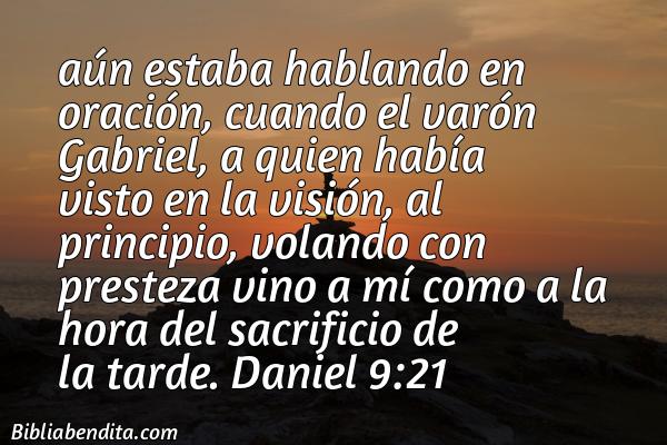 ¿Qué significa el Versículo Daniel 9:21?, su importancia y las lecciones que podemos aprender en este versículo de la biblia. Explicación de Verso Daniel 9:21 en la biblia