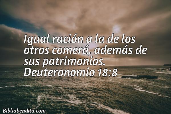 ¿Qué significa el Versículo Deuteronomio 18:8?, su importancia y las lecciones que podemos aprender de este versículo de la biblia. Explicación de Verso Deuteronomio 18:8 en la biblia