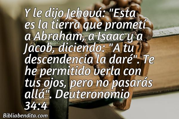 ¿Qué significa el Versículo Deuteronomio 34:4?, la importancia y las enseñanzas que podemos conocer de este verso de la biblia. Explicación de Verso Deuteronomio 34:4 en la biblia