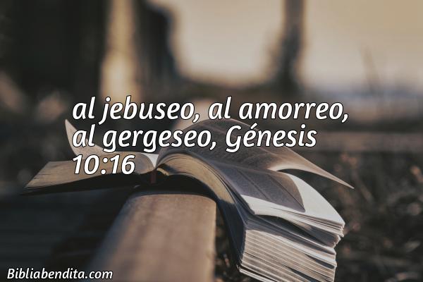 ¿Qué significa el Versículo Génesis 10:16?, la importancia y  que podemos aprender en este verso de la biblia. Explicación de Verso Génesis 10:16 en la biblia