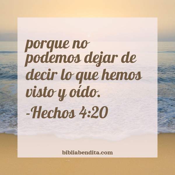 ¿Qué significa el Versículo Hechos 4:20?, la importancia y los mensajes que podemos conocer con este versículo de la biblia. Explicación de Verso Hechos 4:20 en la biblia