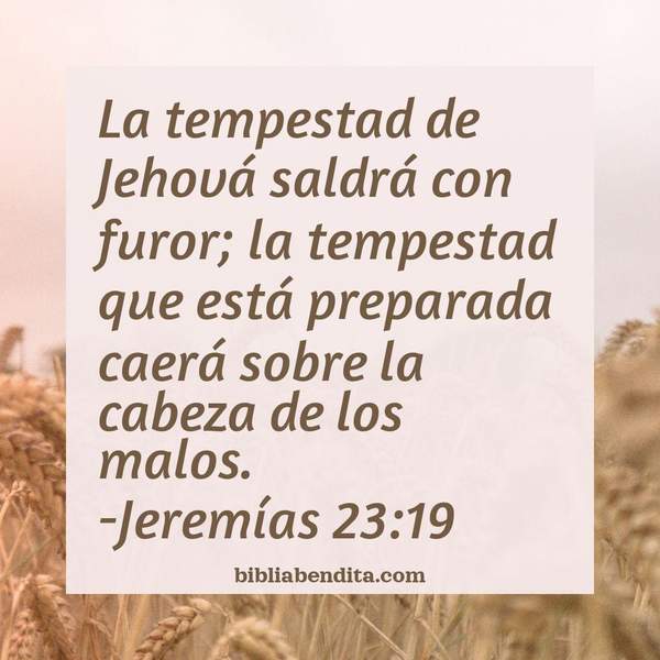 ¿Qué significa el Versículo Jeremías 23:19?, su importancia y las reflexiones que podemos aprender en este verso de la biblia. Explicación de Verso Jeremías 23:19 en la biblia