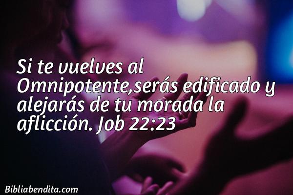¿Qué significa el Versículo Job 22:23?, su importancia y  que podemos aprender en este verso de la biblia. Explicación de Verso Job 22:23 en la biblia