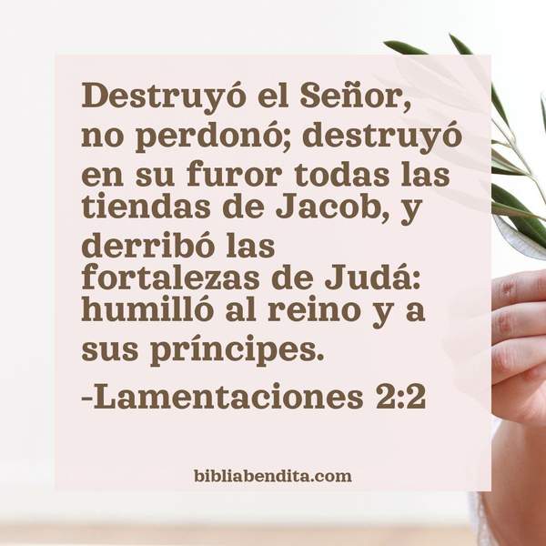 ¿Qué significa el Versículo Lamentaciones 2:2?, la importancia y las enseñanzas que podemos conocer en este verso de la biblia. Explicación de Verso Lamentaciones 2:2 en la biblia