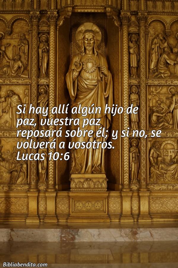 ¿Qué significa el Versículo Lucas 10:6?, la importancia y  que podemos aprender de este verso de la biblia. Explicación de Verso Lucas 10:6 en la biblia