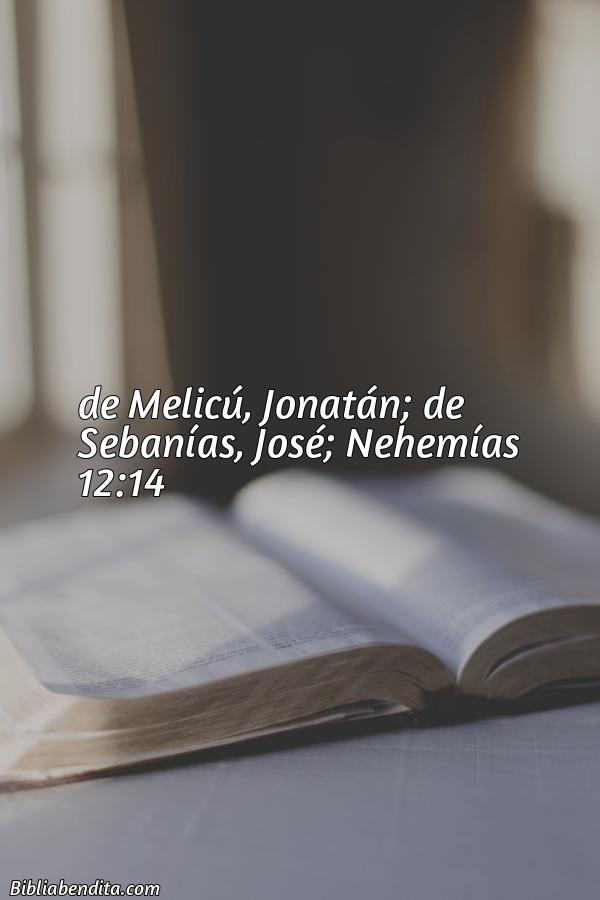 ¿Qué significa el Versículo Nehemías 12:14?, la importancia y las reflexiones que podemos aprender en este versículo de la biblia. Explicación de Verso Nehemías 12:14 en la biblia