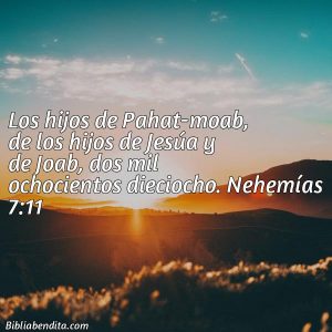 ¿Qué significa el Versículo Nehemías 7:11?, su importancia y las lecciones que podemos conocer en este verso de la biblia. Explicación de Verso Nehemías 7:11 en la biblia