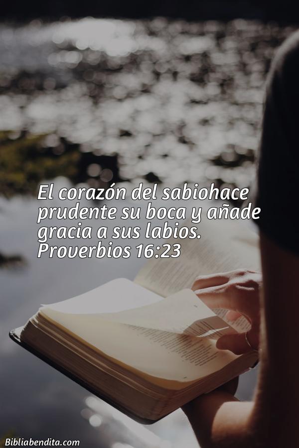 ¿Qué significa el Versículo Proverbios 16:23?, su importancia y los mensajes que podemos aprender en este verso de la biblia. Explicación de Verso Proverbios 16:23 en la biblia