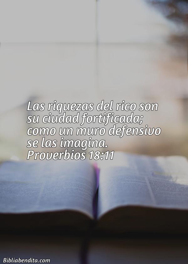 ¿Qué significa el Versículo Proverbios 18:11?, su importancia y las enseñanzas que podemos conocer con este verso de la biblia. Explicación de Verso Proverbios 18:11 en la biblia