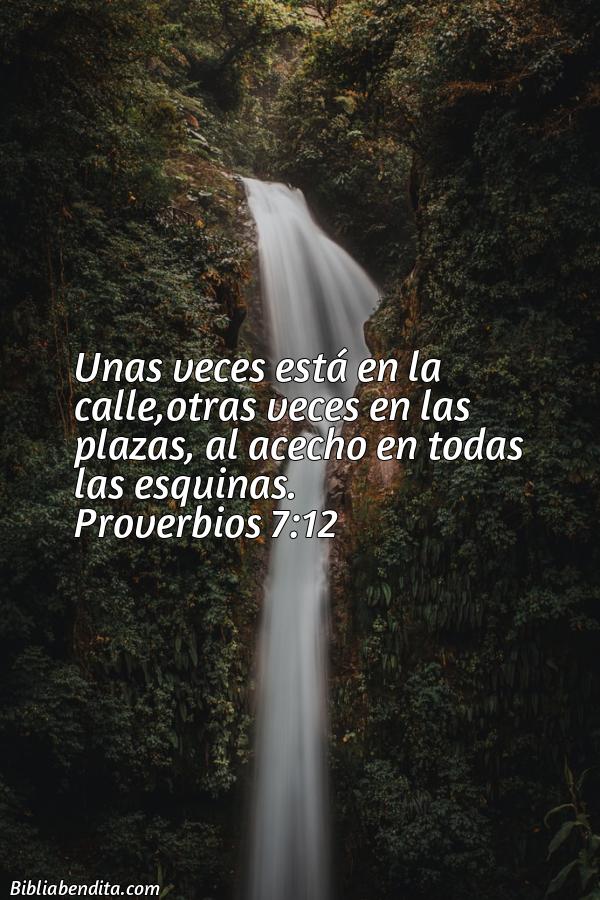 ¿Qué significa el Versículo Proverbios 7:12?, su importancia y las enseñanzas que podemos aprender con este verso de la biblia. Explicación de Verso Proverbios 7:12 en la biblia