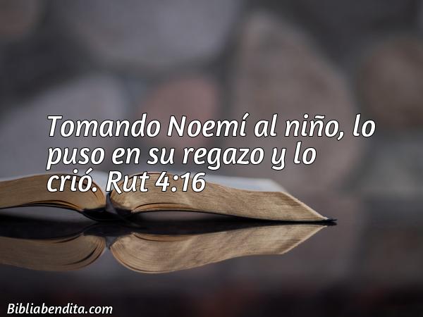 ¿Qué significa el Versículo Rut 4:16?, su importancia y  que podemos conocer con este verso de la biblia. Explicación de Verso Rut 4:16 en la biblia
