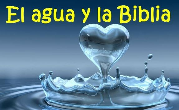 significado del agua en la biblia