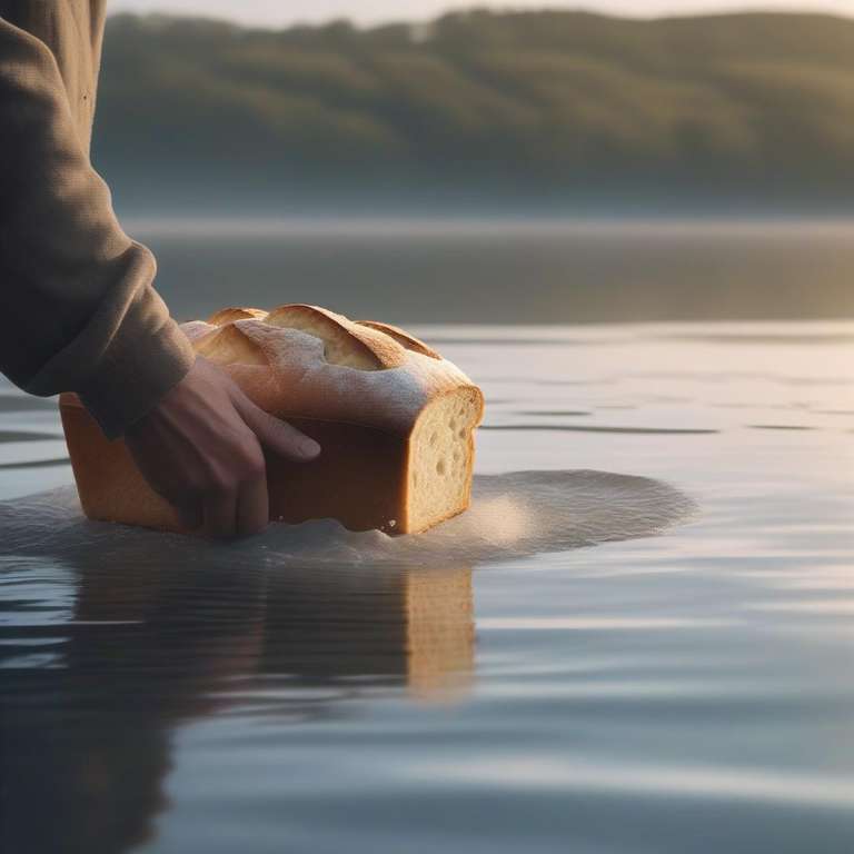 ¿Echa el pan sobre las aguas, qué significa en la Biblia?